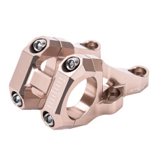 Aluminum Alloy Bike Handlebar Stem With Anti Corrosion Coating Bicycles Stem Gold 1 piece