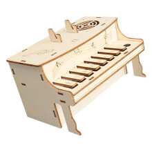 Handmade Electronic Piano DIY Project Set With Wooden Materials