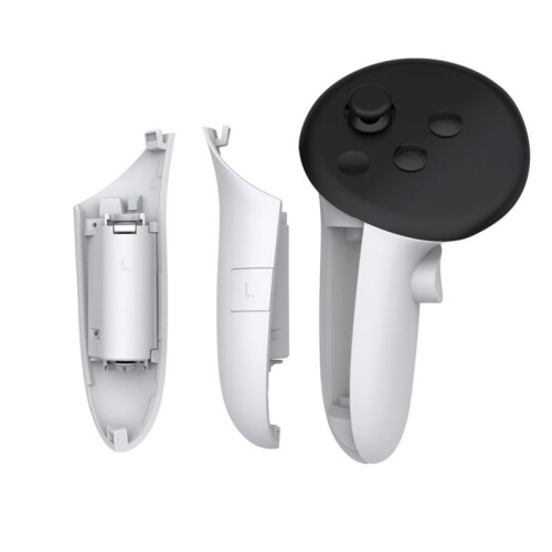 1 Set for Meta Quest 3S VR Controller Battery Pack, for Meta Quest 3 Controller Universal Rechargeable Battery Cover