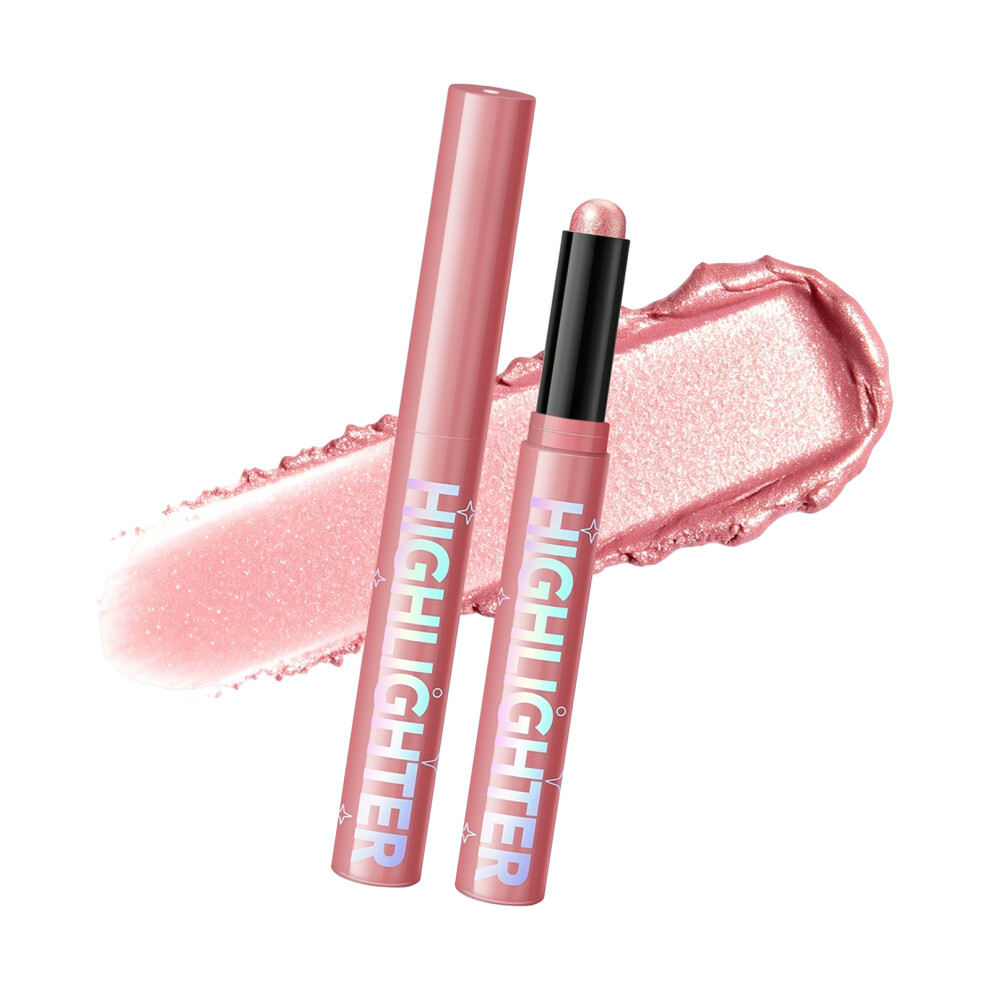 Highlighter Contouring Stick For Enhanced Cheekbones Subtle Shimmering Effect 04color