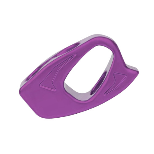 Outdoor Climbing Rope Grab Risers Adjuster Adjustable Rope Grip Automatic Lock Purple