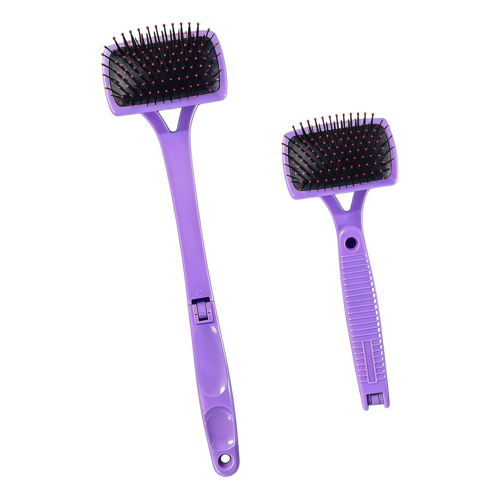 Back Scratcher With Massage Comb Ergonomic Handle For Itch Relief And Relaxation Amethyst
