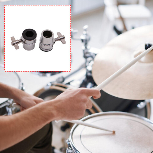 Universal Drum Stand Adapter Drum Stand Interface Replacement Part for Silver 16x19MM 2