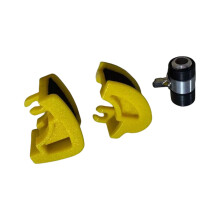 Pack of 3 Noise Reducing Drum Pedal Cams Ideal for Practice and Live Shows Yellow