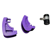 3PCS Kick Drum Cams Assembly Drum Pedal Cams Plastic Texture for Improved Grape