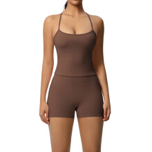 Skin Friendly Soft Training Apparels Perfect For Daily Workout And Chestnut color S