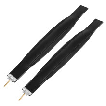 1 Pair Professional Leather Wrist Band for Accordion Players Strong Grip 52cm