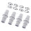 4 flexible Hose Couplers And 8 Solid circlets For Pool Maintenance 1