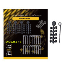 Pack of Fishing Baits Screw Float Ball Set For Bottom Fishing And Lures Rig AG025S 18