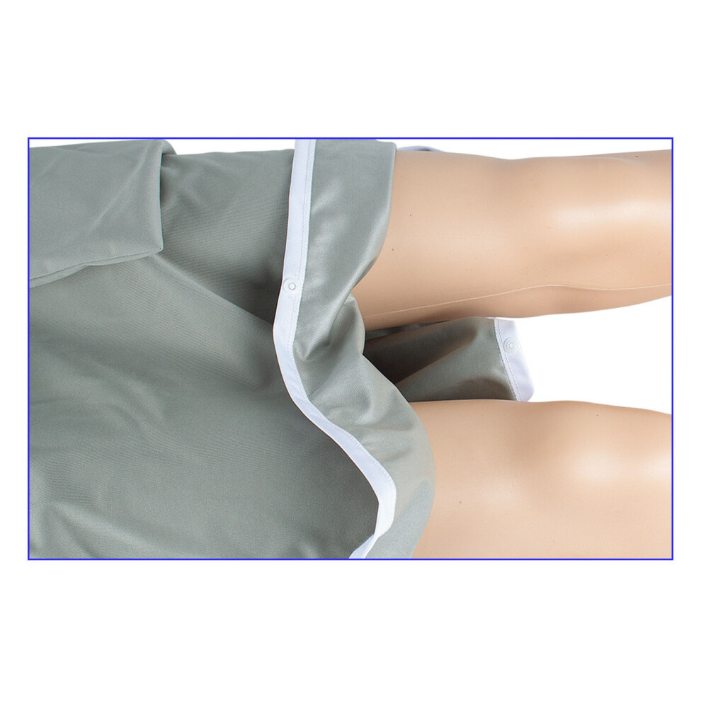 Black Discreets Antileakage Skirt For Seniors Reusable Incontinence Protection Soft 3XL