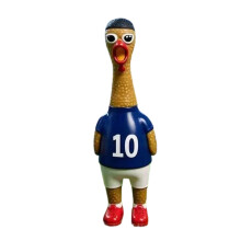 Soccer Game Squeaky Chicken Toy Shriek Loudly For Fun Celebration Star models come in