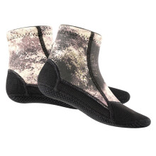Warm 3MM Rubber Socks Ideal For Kayaking Paddleboarding And Water Sports Coral gray XS