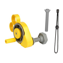 Smooth Rotating Fishing Line Winder With Strong Binding Wire For Stability Yellow