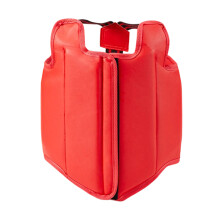 Thicken Karate Chest Protectors Reinforced Oxford Fabric Texture for Training Red XL