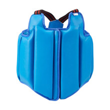Breathable Chest Guard Karate Chest Protectors Oxford Cloth Texture for Karate Blue L