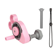 Smooth Rotating Fishing Line Winder With Strong Binding Wire  For Stability Pink