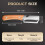 (2pcs, -) Multi Functional Vegetable Peeler – Ultra Sharp Julienne & Bottle Opener 7