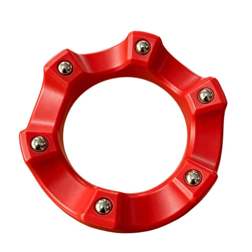 Efficient Bowling Ball Spinners With 6 Ball 360 Rotating Grip Multiple Angles Tool Red