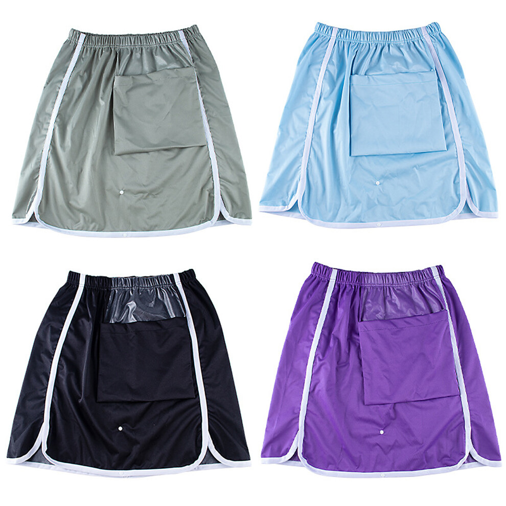Discreets AntiLeakage Skirt For Seniors Reusable Incontinence Protection Soft Violet L