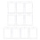Plastic Card Brick With Magnetic Closure Quick Release Feature For Card Displays 100PT 1