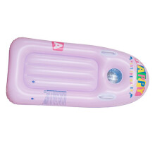 Thickened PVC Inflatable Kids Surf Board For Beach Pool Water Play Floating Mat Pink
