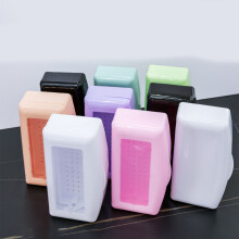 Hygienic Nail Care Tools Cleaner Box Easy To Carry Nail Care Cleaning Box Black