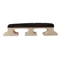 3 Footed Wood Standard Banjo Bridge Improves Sound Projection And Stability 6 strings