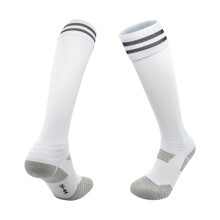 Sweat Wicking Hosiery Fabric Texture for Boys Girls with Nonslip Padding White L