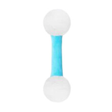Interactive Plush Catnips Toy For Aggressive Chewers Cotton Swab Shape Sky Blue