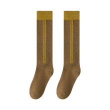 Childrens Elastic Athletic Knee Socks Breathable Cotton Fabric Stockings For Kid Curry M