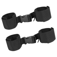 2 Pack Quick Adjust Ankle Wrap Running Ankle Reinforce Outdoor Sports Ankle Band Black