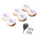 Durability 8 Shape Surfboard Fim Box Easy Installation Hydrofoil White 5 degrees 1