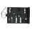Portable PU Backgammon Set Strategy Board Game Gift for Adults And Student 1