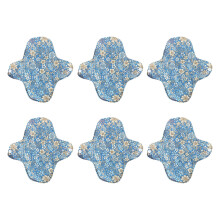 6Pcs Enhanced Cloth Sanitary Pad Hypoallergenics And Washable Menstrual Pad 16