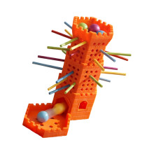 Wooden Stick Plugging Stacking Game Toy For Kids Family Gathering chengsekuan
