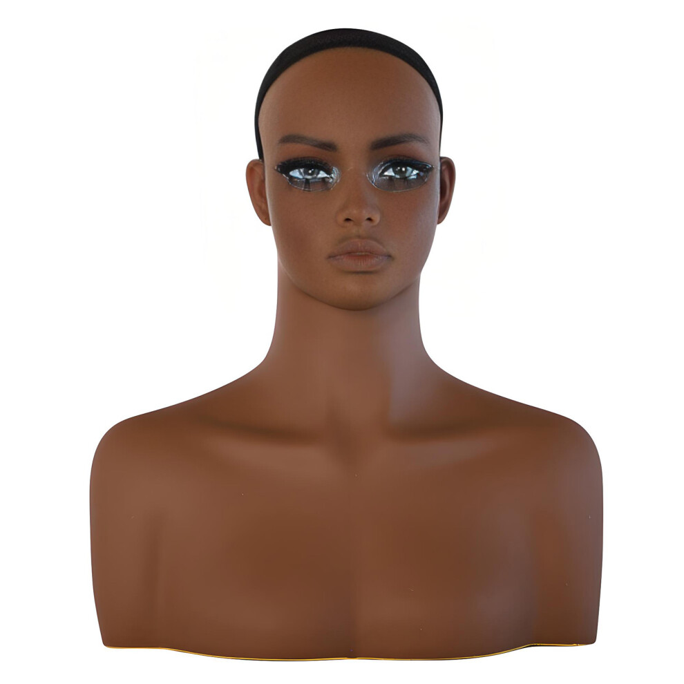 Unisex Pvc Mannequin Head For Wig Display And Hat Jewelry Accessories Showcase