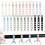 (24pcs, -) Legacci cavi silicone riutilizzabili, organizer cuffie e ufficio 1