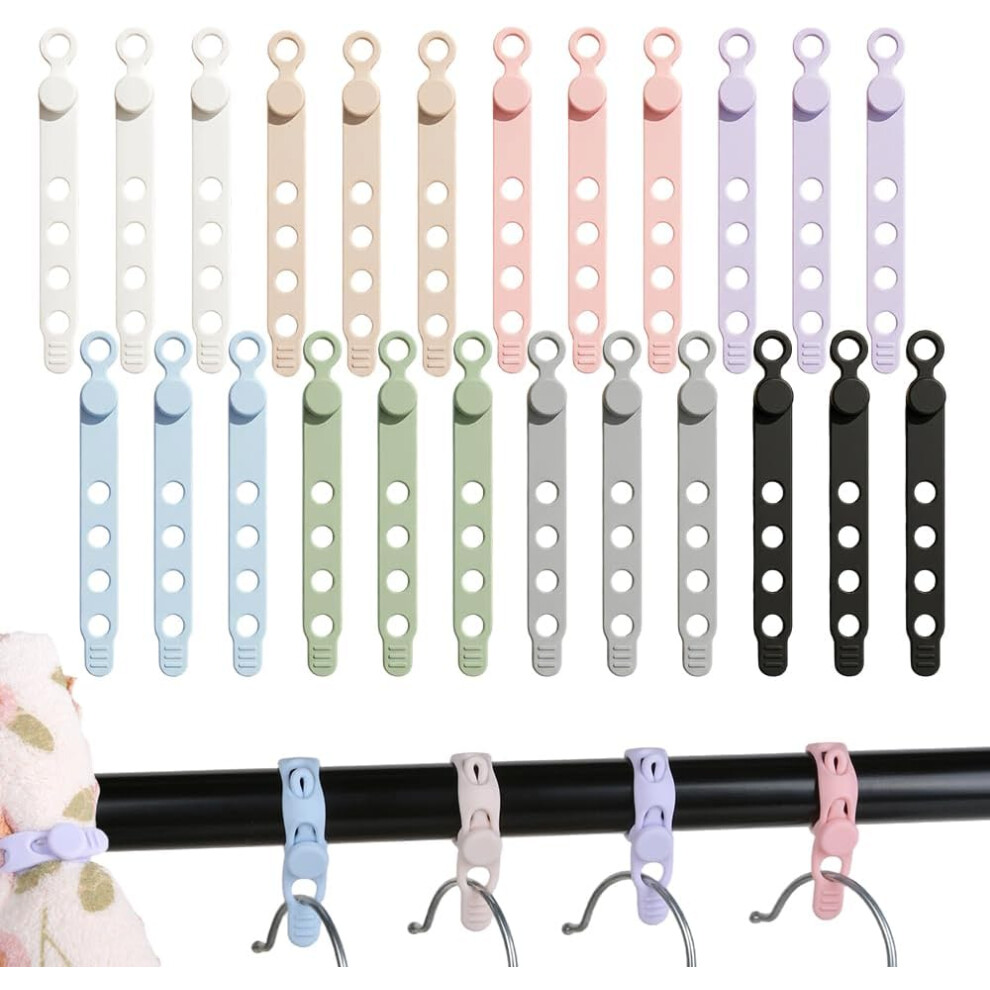 (24Pcs, -) Silicone Cable Ties Â Reusable Cord Organizer For Headphones & Office 5437706932727