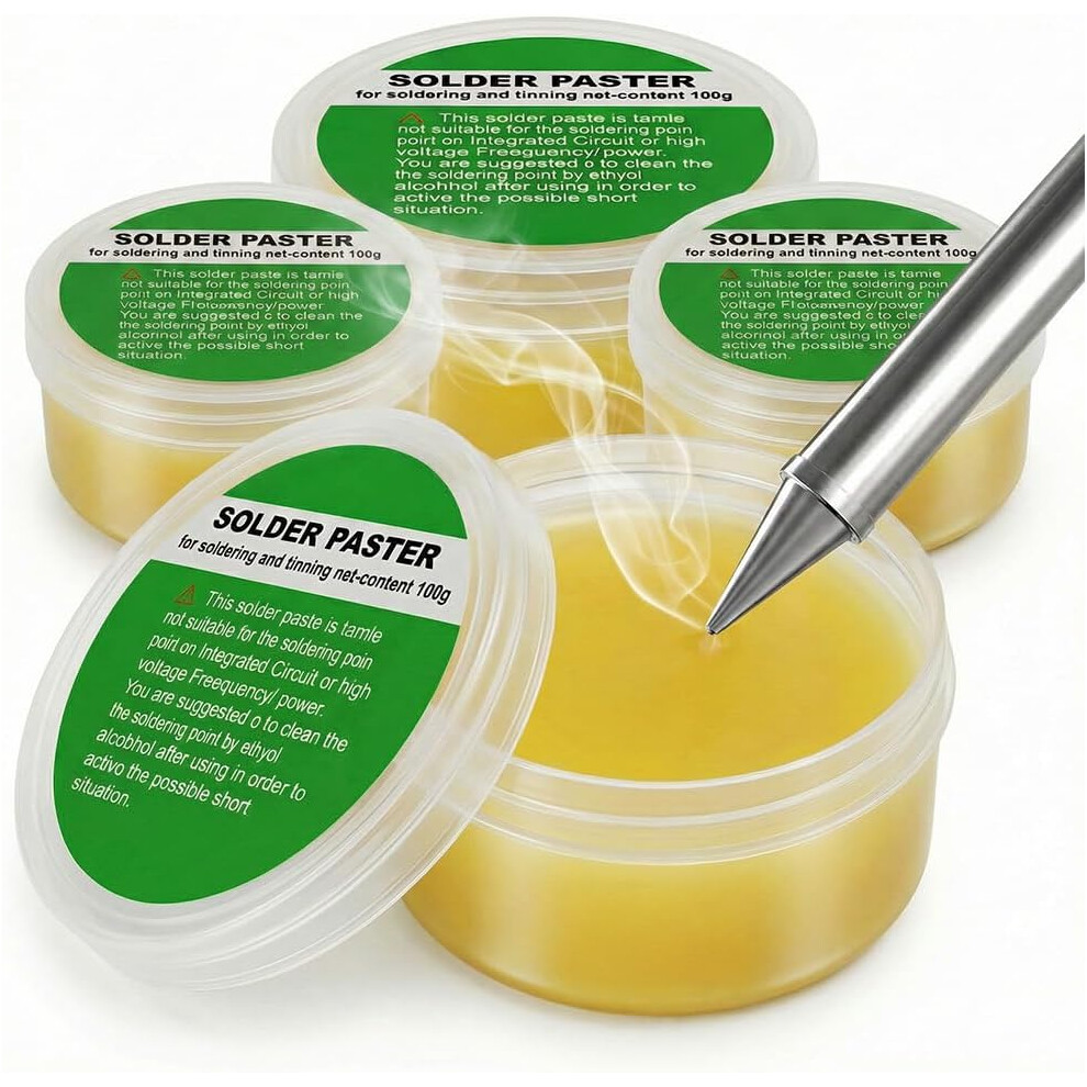 (3Set, -) 100G Soldering Flux Paste Â Low Melting Point No-Clean Rosin For Pcb 5437706932666