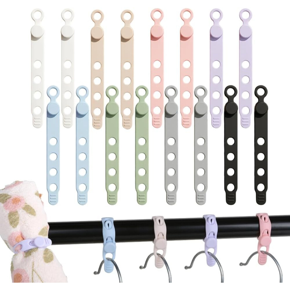 (16Pcs, -) Silicone Cable Ties Â Reusable Cord Organizer For Headphones & Office 5437706932734