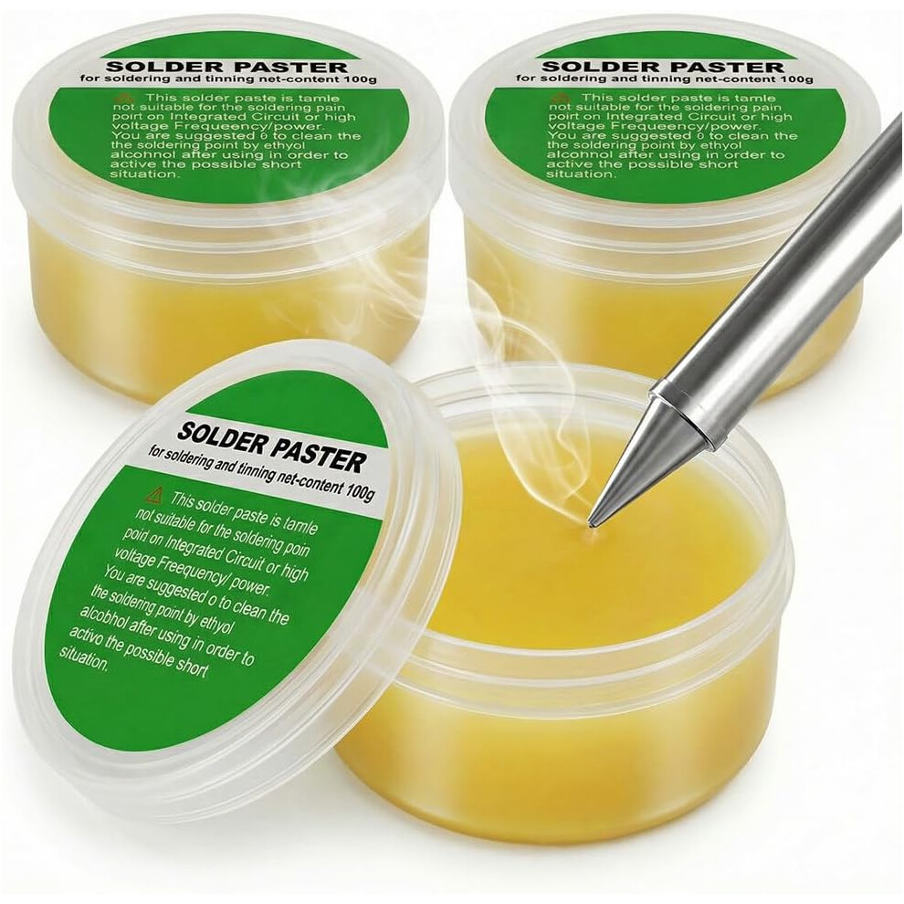 (2Set, -) 100G Soldering Flux Paste Â Low Melting Point No-Clean Rosin For Pcb 5437706932642