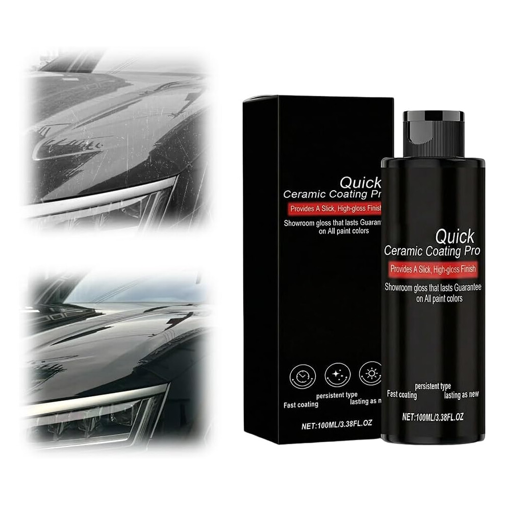 (1Pc, -) Nano-Quick Ceramic Coating Pro Â 10.58 Fl Oz Waterless Wash & Scratch Repair 5437706932123