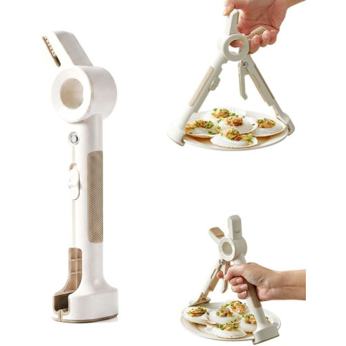 (White, -) Hete plaat grijper, siliconen, wit
