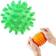 (Green, -) 1er-Stressball, gelb, sensorisch, für Angst, Partys, Geschenk