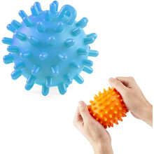 (Blue, -) 1er-Stressball, gelb, sensorisch, für Angst, Partys, Geschenk