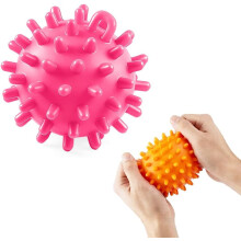 (Red, -) 1er-Stressball, gelb, sensorisch, für Angst, Partys, Geschenk