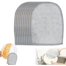 (10pcs, color_name) 1er-Spülhandschuhe, Stahldraht, ölbeständig, hitzebeständig, für Küche