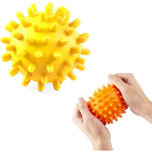 (Yellow, -) 1er-Stressball, gelb, sensorisch, für Angst, Partys, Geschenk