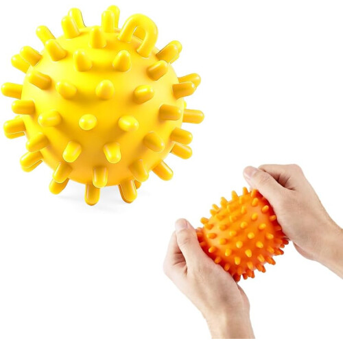 (Yellow, -) Squishy stressipallo