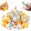(2pcs White, -) Iso keltainen ankka squishy lelu 1